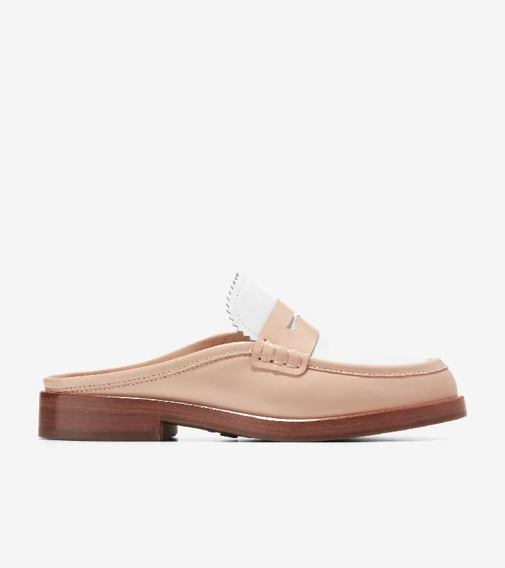 Men's leather loafers with a penny slotWomen's Chelby Mule