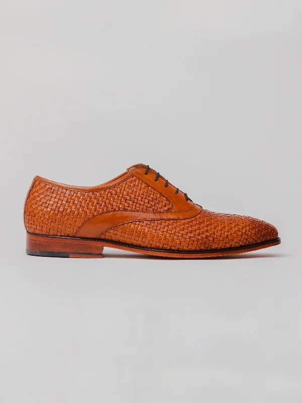 Bennett Woven Oxford - Tan