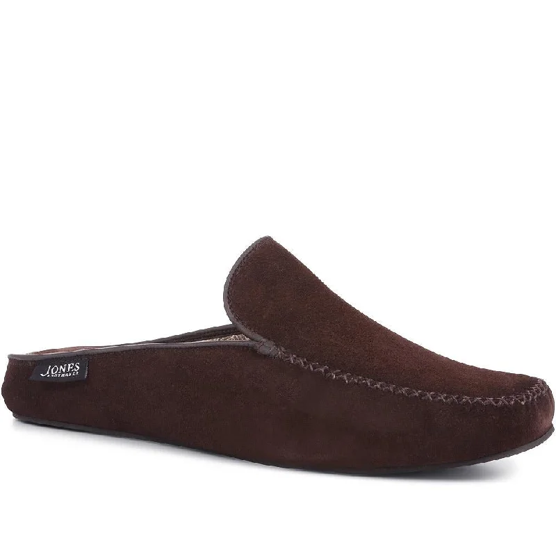 Yarmouth Leather Moccasin Slippers - YARMOUTH / 323 048