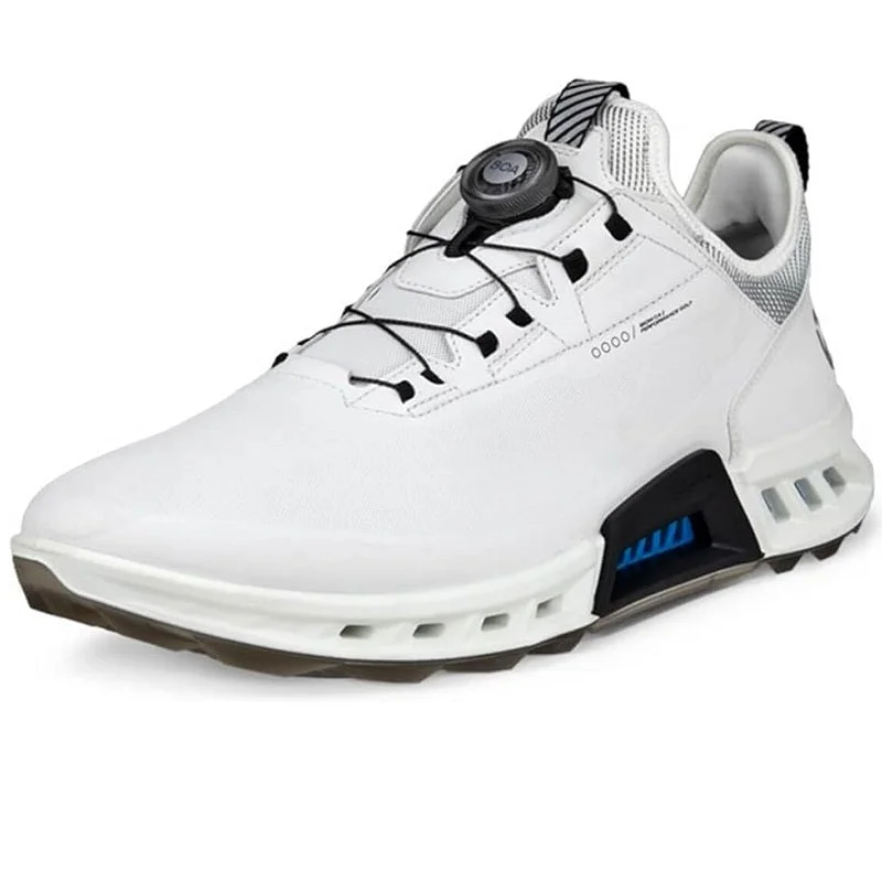 Golf shoes with a contrast stitchingEcco Men's Biom C4 Golf Shoes