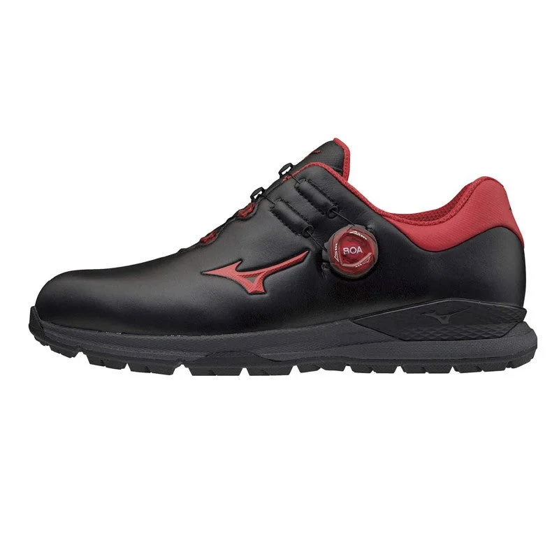 Golf shoes with a suede overlayMENS GENEM 010 BOA SPIKELESS GOLF SHOES