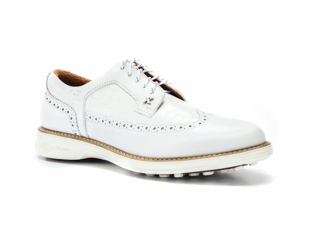Snow golf shoes for snowy coursesLegacy Freedom Spikeless Golf Shoes White