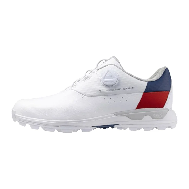 Golf shoes for night - time golf under lightsMENS WAVE HAZARD AQUA BOA GOLF SHOES