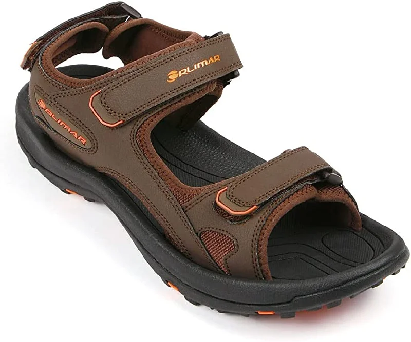 Golf shoes with a reflective strip for visibilityOrlimar Golf Men's Spikeless Sandals Golf shoes with a reflective strip for visibilityOrlimar Golf Men's Spikeless Sandals