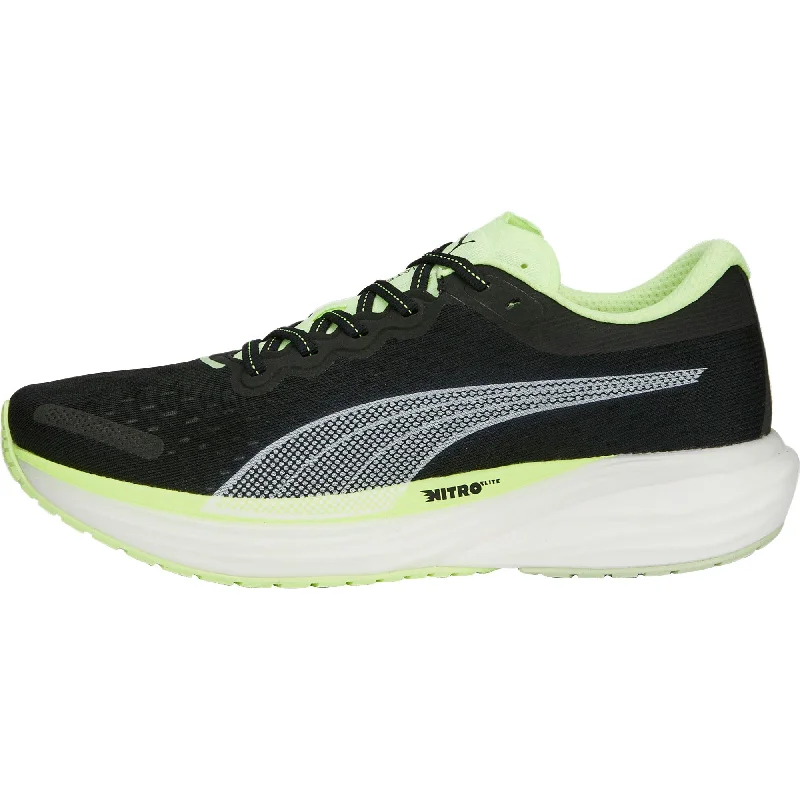 Puma Deviate Nitro 2 Mens Running Shoes - Black