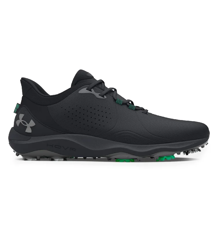 Golf shoes with breathable liningsUnder Armour Drive Pro Wide Golf Shoes - Black / Metallic Gun Metal