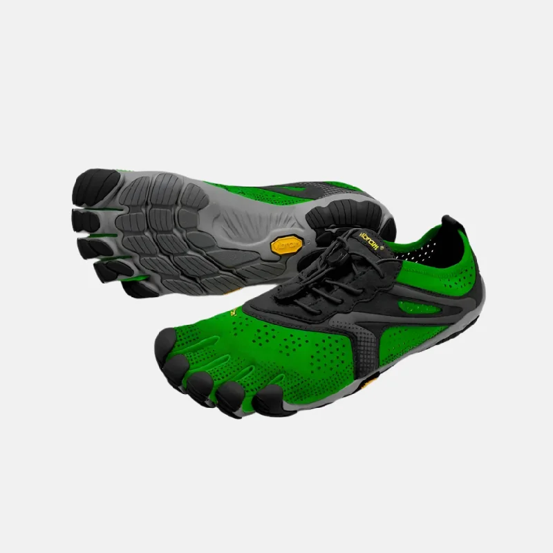 Vibram V-Run Men's Barefoot Running Footwear -Green/Black