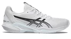 Men's tennis shoes with a lightweight foam midsoleAsics Men's Solution Speed FF 3 (White/Black)
