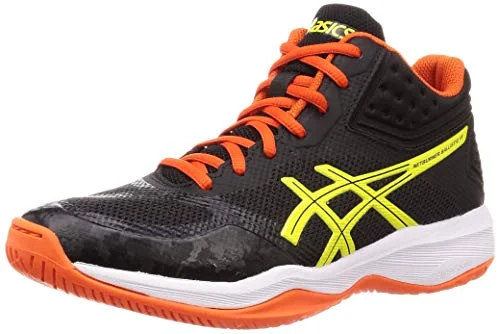 Men's running shoes with a supportive midfoot strapAsics Unisex Netburner Ballistic Ff Mt Black/Sour Yuzu Men's running shoes with a supportive midfoot strapAsics Unisex Netburner Ballistic Ff Mt Black/Sour Yuzu
