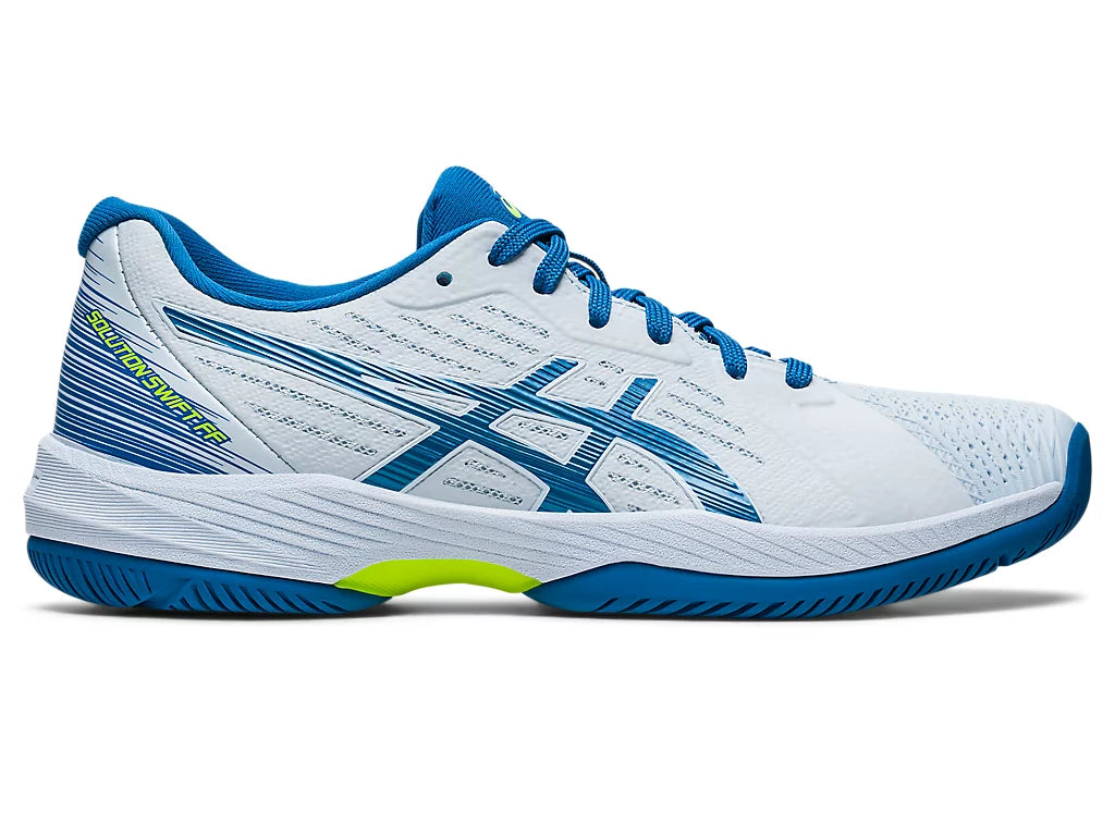 Men's tennis shoes with a quick - dry liningAsics Women's Solution Swift FF (Sky/Reborn Blue)