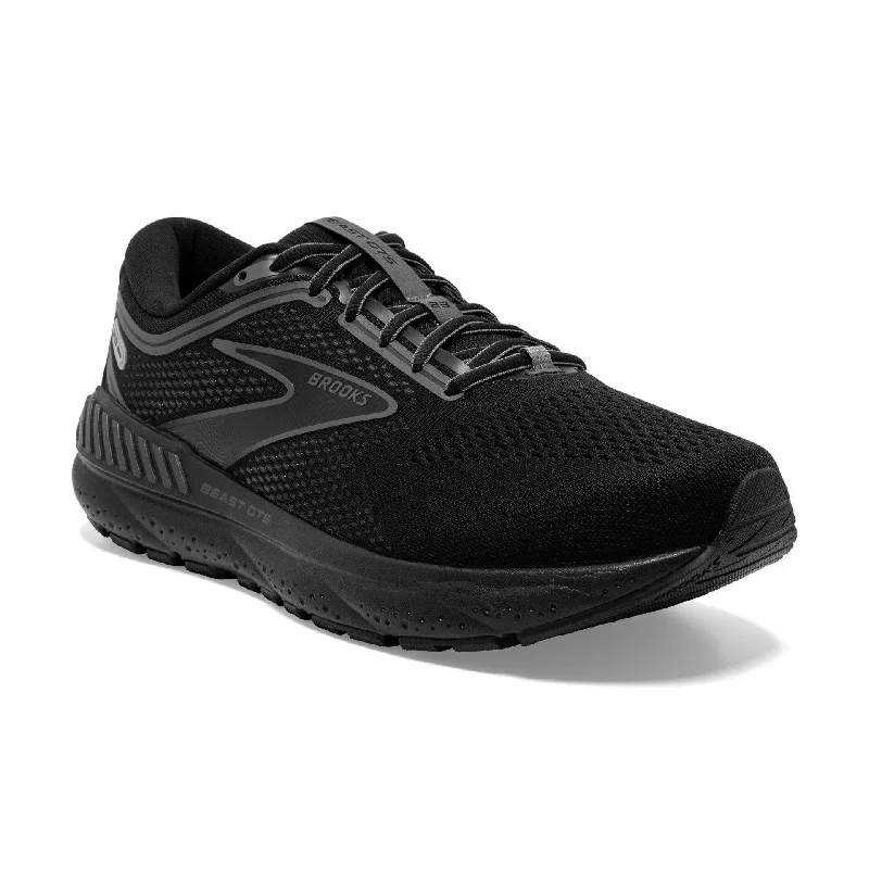 Men's running shoes with a padded heel collarBrooks Beast GTS 23 Men's - Black/Grey Men's running shoes with a padded heel collarBrooks Beast GTS 23 Men's - Black/Grey