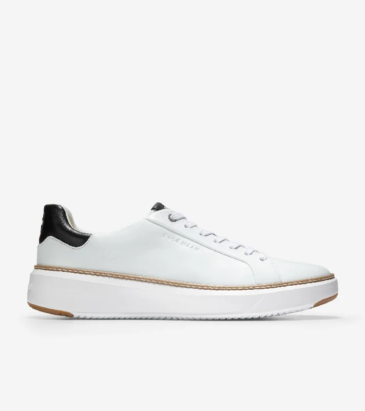 Men's sneakers with a decorative logo on the sideMen's GrandPrø Topspin Sneakers