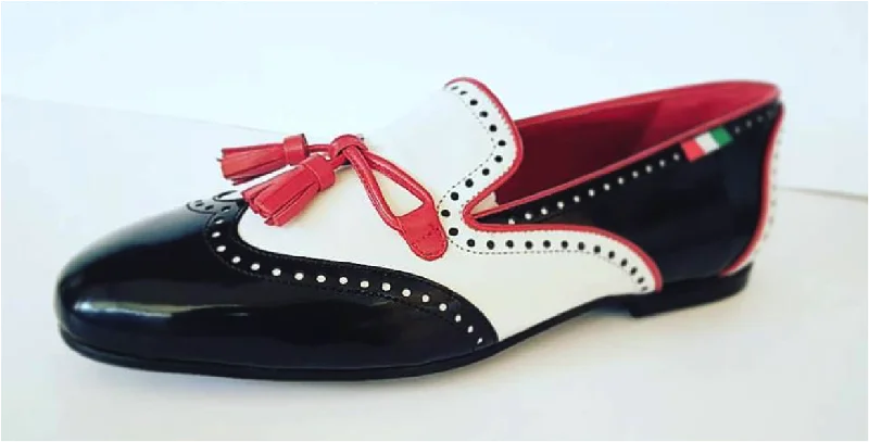High - Quality Leather Salsa Dance Shoes in Sky Blue for Professional DancersGran Gala Palladium Nodo Marina White & Black High - Quality Leather Salsa Dance Shoes in Sky Blue for Professional DancersGran Gala Palladium Nodo Marina White & Black