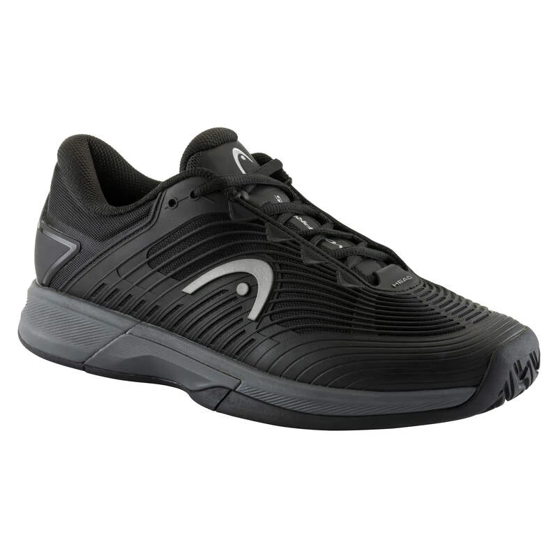 Men's tennis shoes with Air cushioning technologyHead Men's Revolt Pro 4.5 (Black/Grey) Men's tennis shoes with Air cushioning technologyHead Men's Revolt Pro 4.5 (Black/Grey)