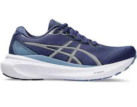 Men's lightweight running shoes with a mesh upperMen's ASICS Gel Kayano 30 (Deep Ocean/White)