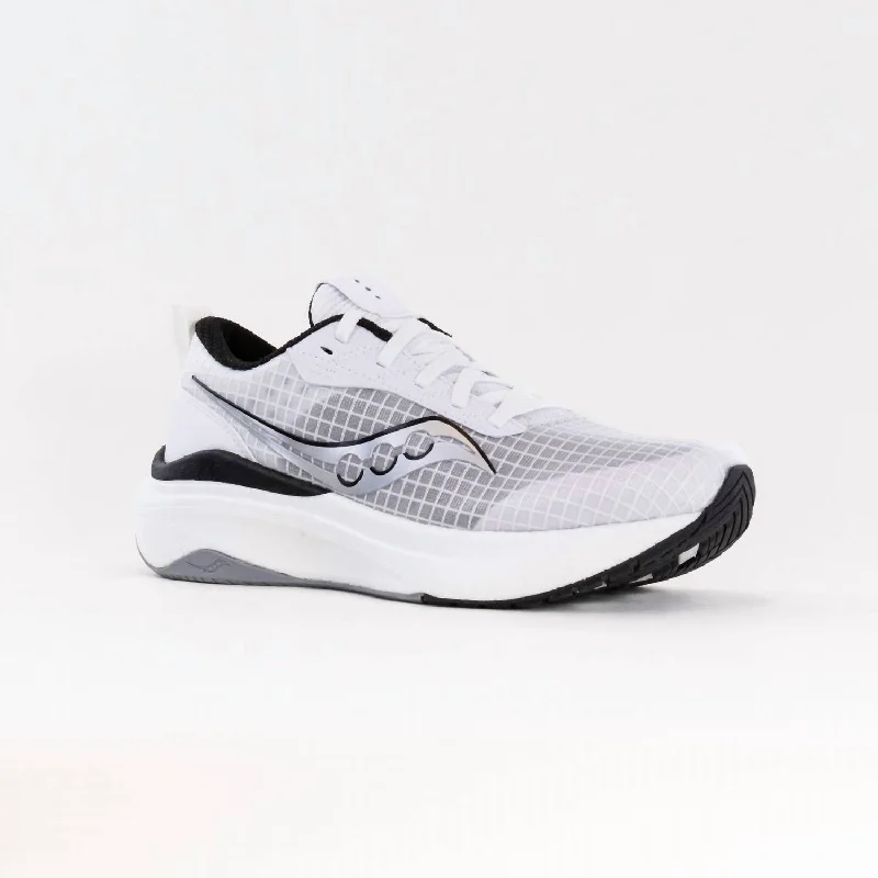 Leather men's sneakers with a low - top designMen's Freedom Crossport In White/black Leather men's sneakers with a low - top designMen's Freedom Crossport In White/black