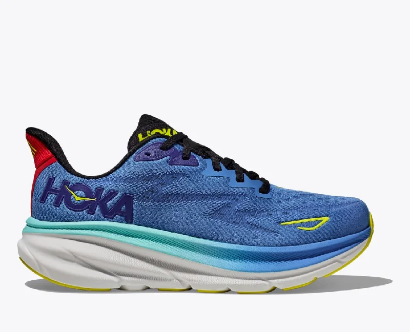 Men's running shoes with a padded heel collarMen's Hoka Clifton 9 (Virtual Blue/Cerise) Men's running shoes with a padded heel collarMen's Hoka Clifton 9 (Virtual Blue/Cerise)