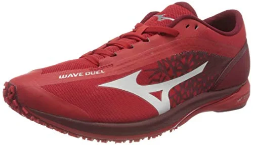 Men's running shoes with a sock - like fitMizuno Men's Wave Duel