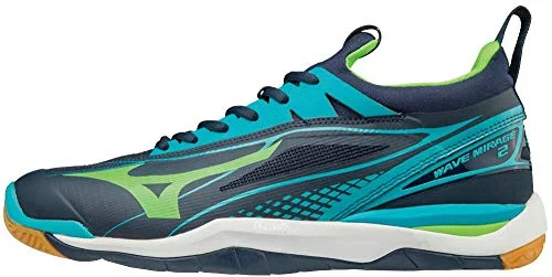 Men's running shoes with a padded heel collarMizuno Unisex Wave Mirage 2