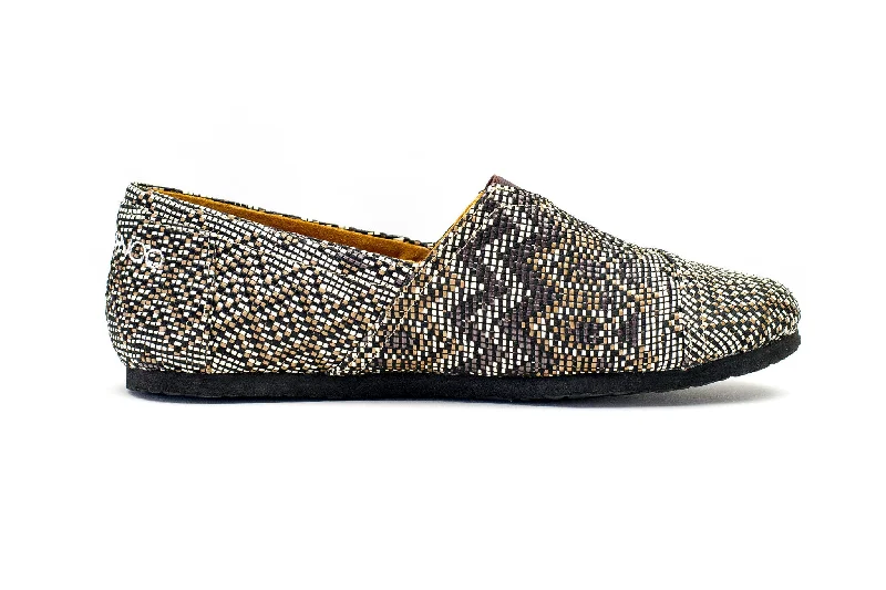 Vegan Leather Ballet Dance Shoes in Gray for Ethical ChoicesNative