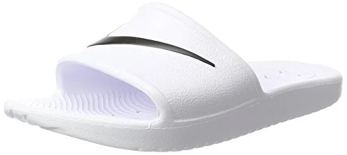 Men's running shoes with a brightly colored designNike Damen Kawa Shower Dusch-& Badeschuhe, Weiß (White/Black 100) Men's running shoes with a brightly colored designNike Damen Kawa Shower Dusch-& Badeschuhe, Weiß (White/Black 100)