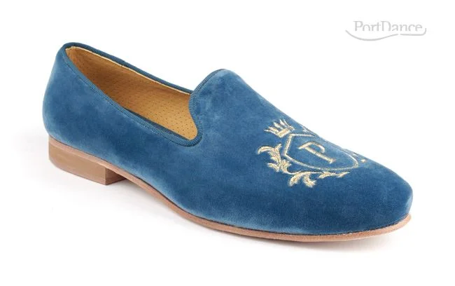 Women's Professional Leather Ballet Dance Shoes in Pink for EnthusiastsPortDance PDM001 Mocasins Blue Women's Professional Leather Ballet Dance Shoes in Pink for EnthusiastsPortDance PDM001 Mocasins Blue