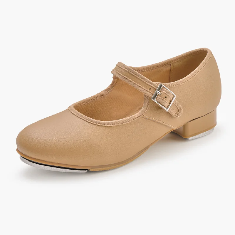 Lightweight Synthetic Flamenco Dance Shoes in Maroon for Easy ManeuveringTap On Buckle Tap Shoe Lightweight Synthetic Flamenco Dance Shoes in Maroon for Easy ManeuveringTap On Buckle Tap Shoe