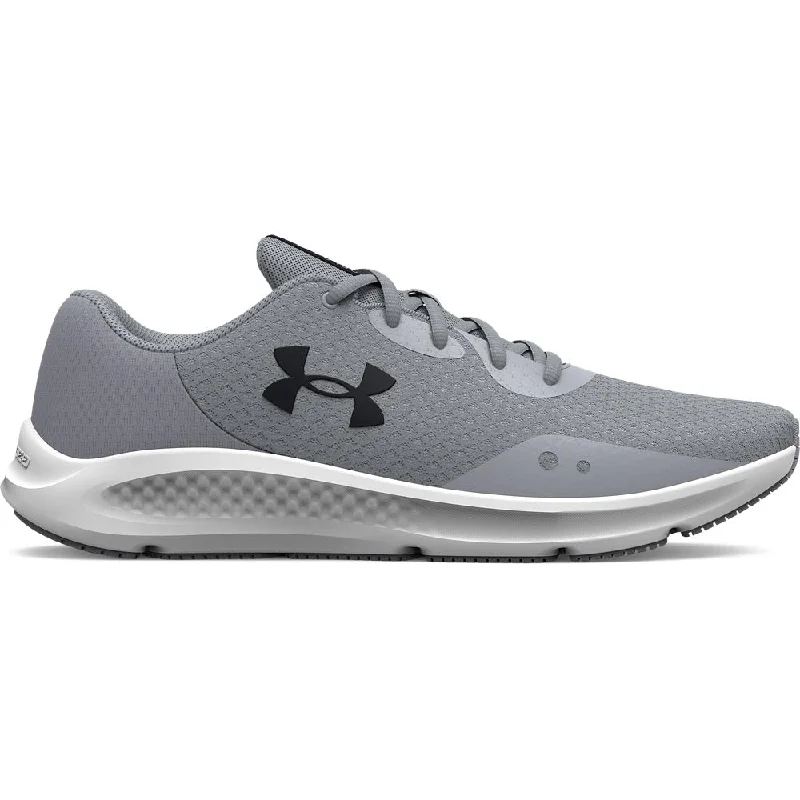 Cushioned men's running shoes for shock absorptionUnder Armour Mens Charged Pursuit 3 Grey Cushioned men's running shoes for shock absorptionUnder Armour Mens Charged Pursuit 3 Grey