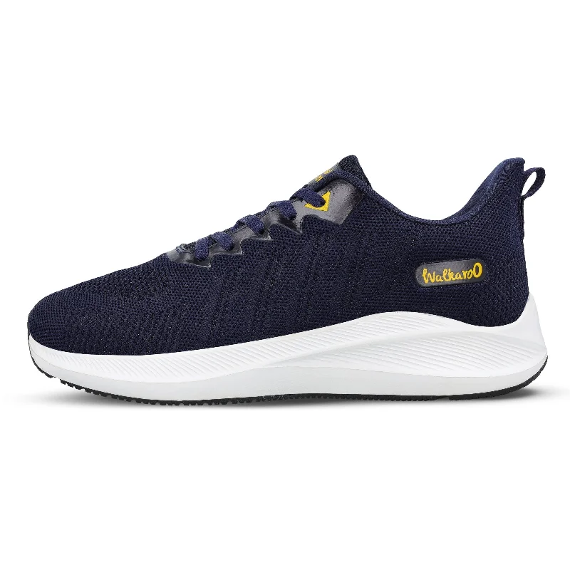 Men's Lace-up Sports Shoe - WS9104 Navy Blue