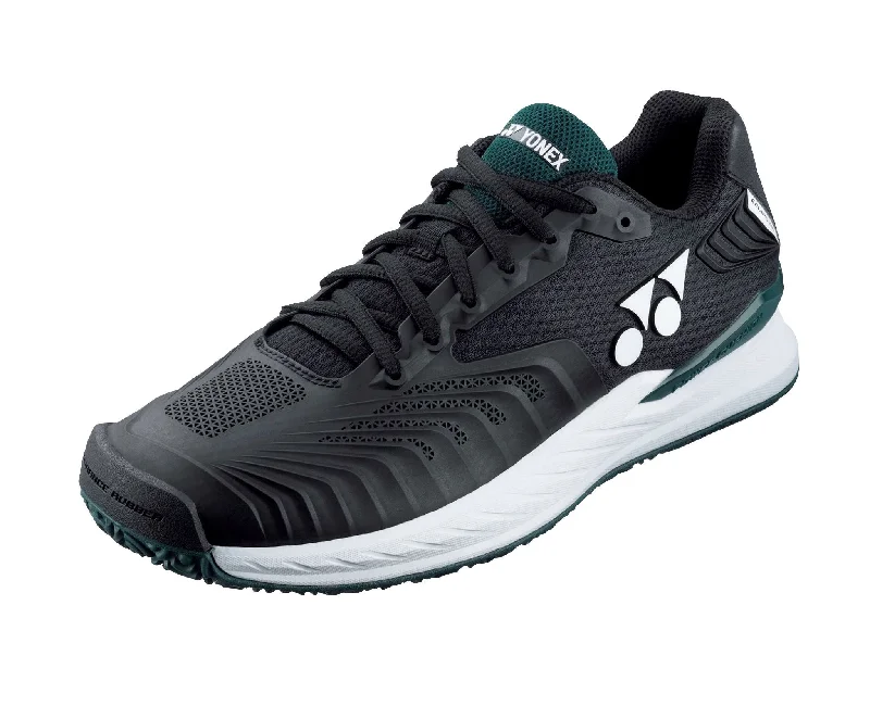 Men's classic white leather tennis shoesYonex Men's Eclipsion 4 CLAY/PADEL(Black/Green) Men's classic white leather tennis shoesYonex Men's Eclipsion 4 CLAY/PADEL(Black/Green)