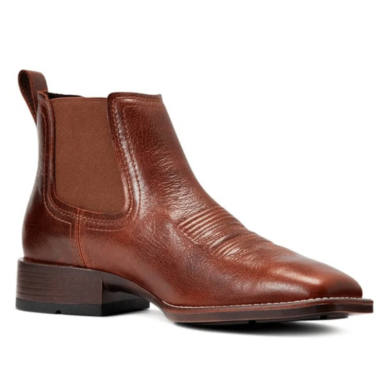 Men's cowboy boots with a leather lining for comfortAriat Men's Booker Ultra Royal Brown Western Boots 10040289 Men's cowboy boots with a leather lining for comfortAriat Men's Booker Ultra Royal Brown Western Boots 10040289