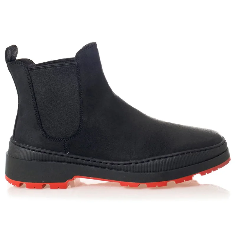 Men's classic black ankle boots for a timeless appearanceBrutus Trek Nubuck Leather Men's Chelsea Boots Men's classic black ankle boots for a timeless appearanceBrutus Trek Nubuck Leather Men's Chelsea Boots