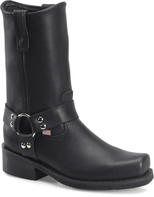 Men's cowboy boots with a suede shaftDouble H "Barry"