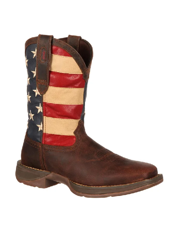 Durango DB5554 Mens Patriotic Pull On Boot - B