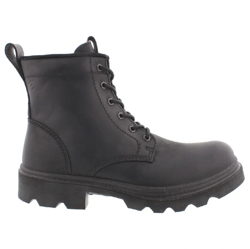 Men's leather and rubber hybrid ankle boots for versatile useGrainer Nubuck Leather Waterproof Men's Ankle Boots Men's leather and rubber hybrid ankle boots for versatile useGrainer Nubuck Leather Waterproof Men's Ankle Boots