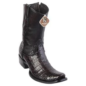 Men's King Exotic Caiman Belly Dubai Style Short Boot 479B8218