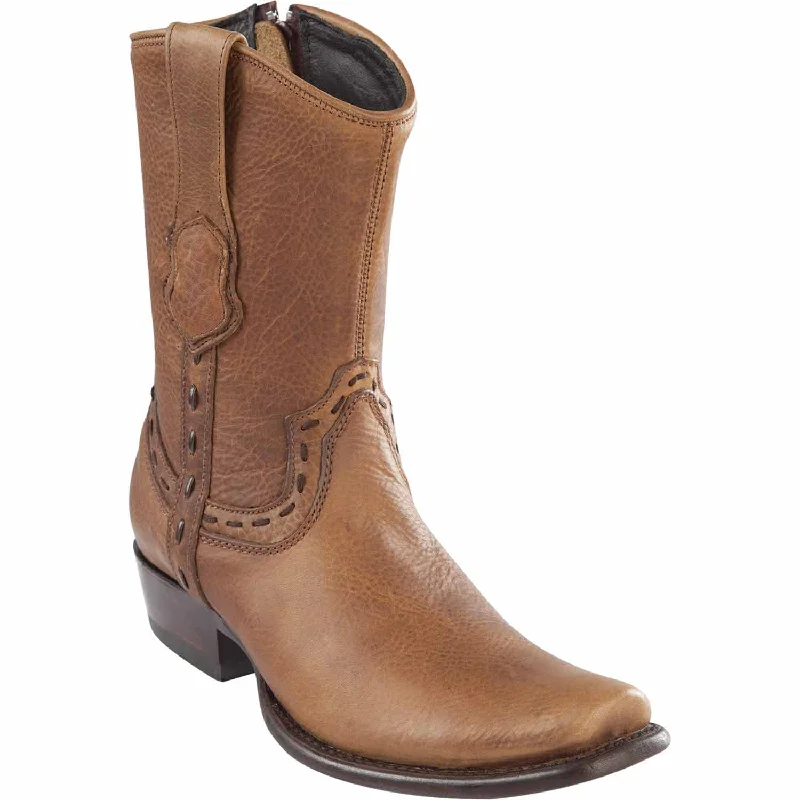 Men's Wild West Genuine Leather Dubai Toe Short Boot 279B9951