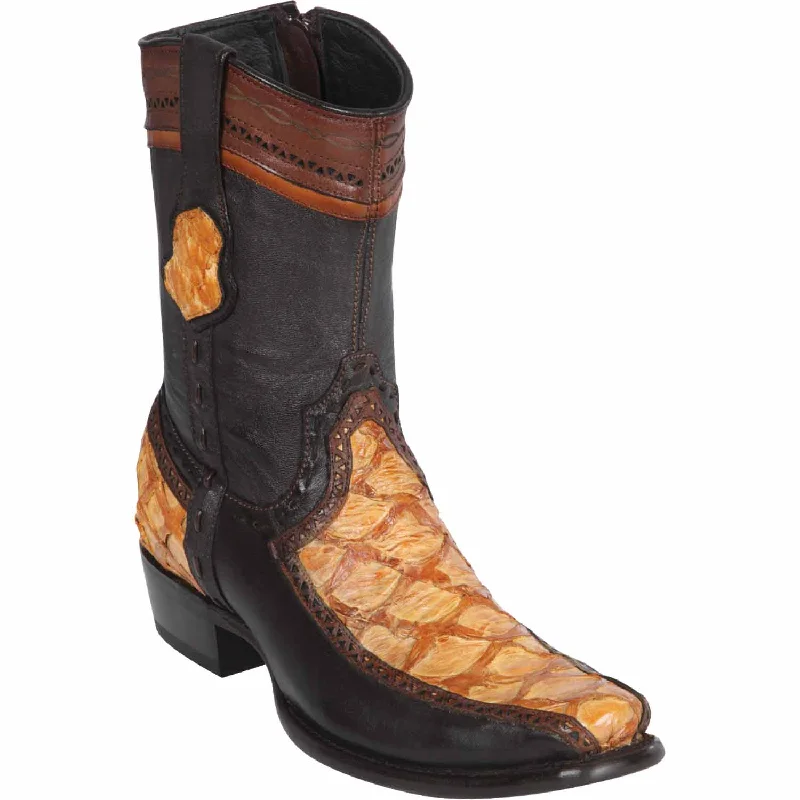 Men's Wild West Monster Fish with Deer Dubai Toe Short Boot 279BF1001