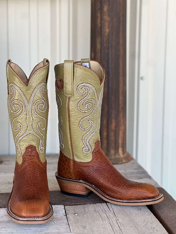 Men's cowboy boots with a leather lining for comfortOlathe Boot Co. | Cognac Tuscan Boot Men's cowboy boots with a leather lining for comfortOlathe Boot Co. | Cognac Tuscan Boot