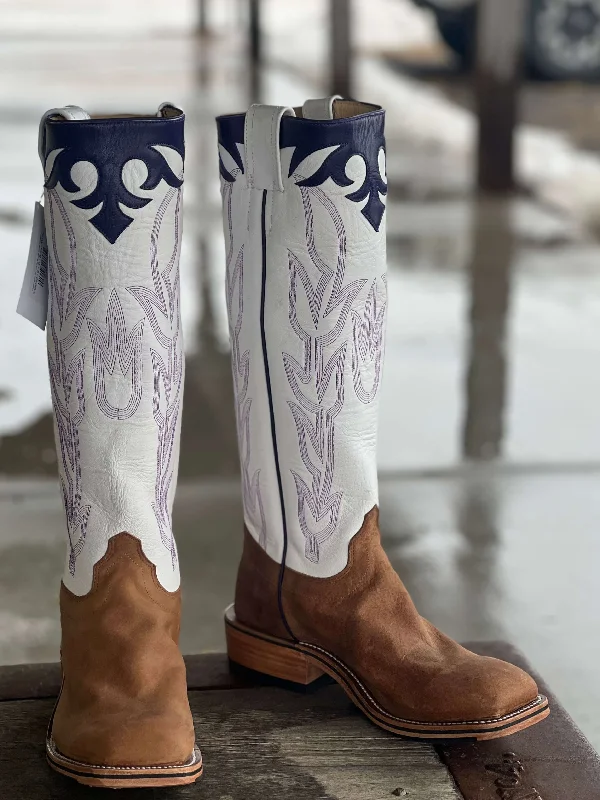 Men's cowboy boots with a tooled leather designOlathe Boot Co. | Dune Rough Rider Stovepipe Boot Men's cowboy boots with a tooled leather designOlathe Boot Co. | Dune Rough Rider Stovepipe Boot