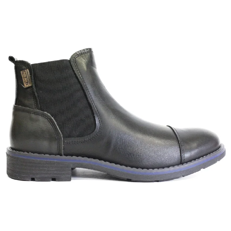 Men's shock - absorbing ankle boots for all - day walkingYork Calfskin Leather Men's Chelsea Boots Men's shock - absorbing ankle boots for all - day walkingYork Calfskin Leather Men's Chelsea Boots