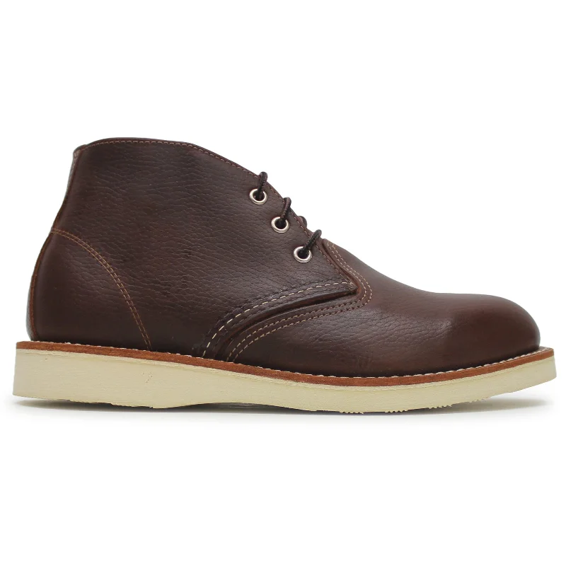Men's genuine leather ankle boots with a smooth finishFull Grain Leather Men's Chukka Boots Men's genuine leather ankle boots with a smooth finishFull Grain Leather Men's Chukka Boots