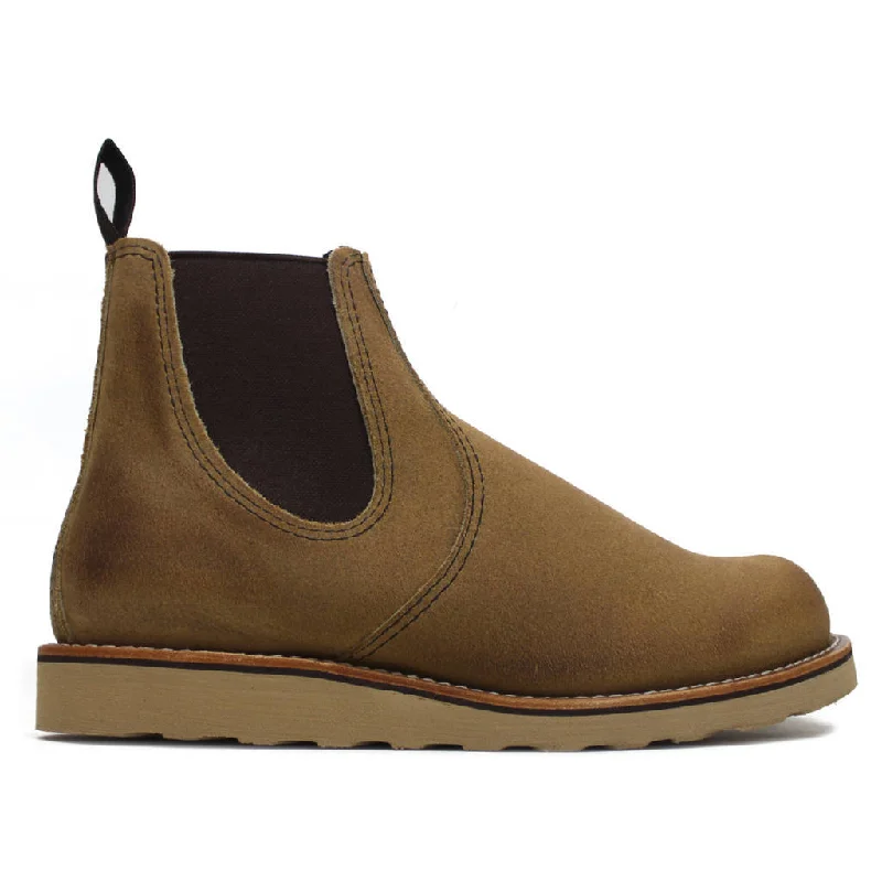 Men's genuine leather ankle boots with a smooth finishClassic Suede Leather Men's Ankle Chelsea Boots Men's genuine leather ankle boots with a smooth finishClassic Suede Leather Men's Ankle Chelsea Boots