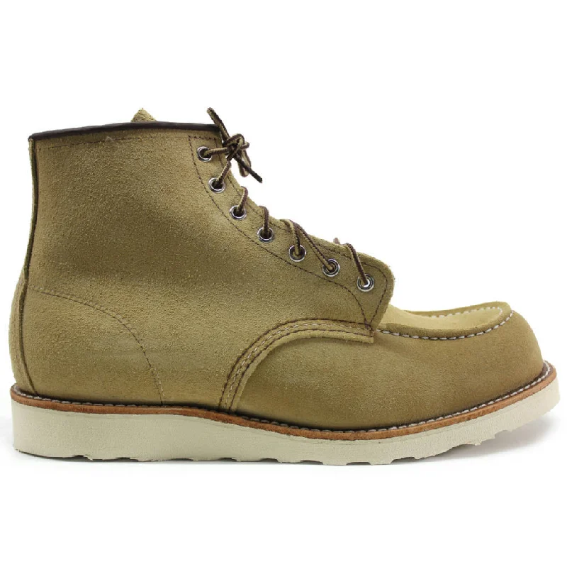 Men's nylon - reinforced ankle boots for extra durabilityClassic Suede Men's Moc Toe Boots Men's nylon - reinforced ankle boots for extra durabilityClassic Suede Men's Moc Toe Boots