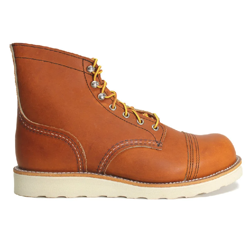 Men's breathable ankle boots to keep feet dryIron Ranger Full Grain Leather Men's 6 Inch Boots Men's breathable ankle boots to keep feet dryIron Ranger Full Grain Leather Men's 6 Inch Boots