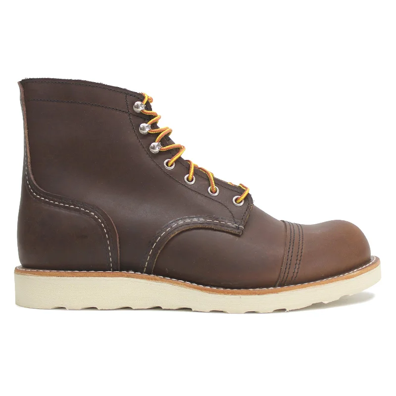 Men's studded ankle boots for an edgy and punk lookIron Ranger Traction Tred Leather Men's Ankle Boots Men's studded ankle boots for an edgy and punk lookIron Ranger Traction Tred Leather Men's Ankle Boots