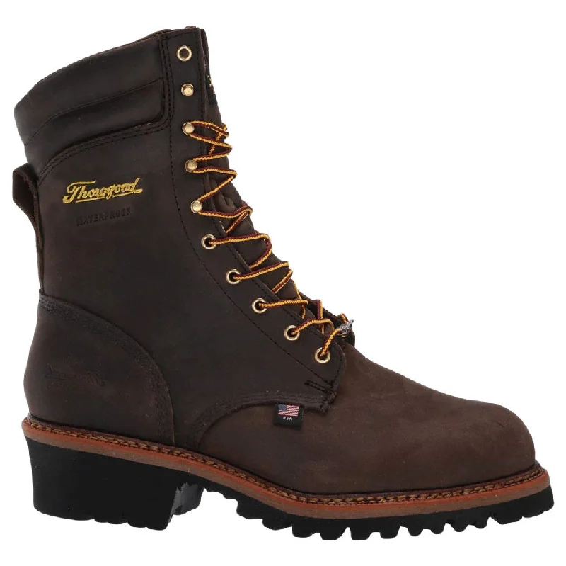 Men's nylon - reinforced ankle boots for extra durability9 Inch Logger Leather Men's Work Boots Men's nylon - reinforced ankle boots for extra durability9 Inch Logger Leather Men's Work Boots