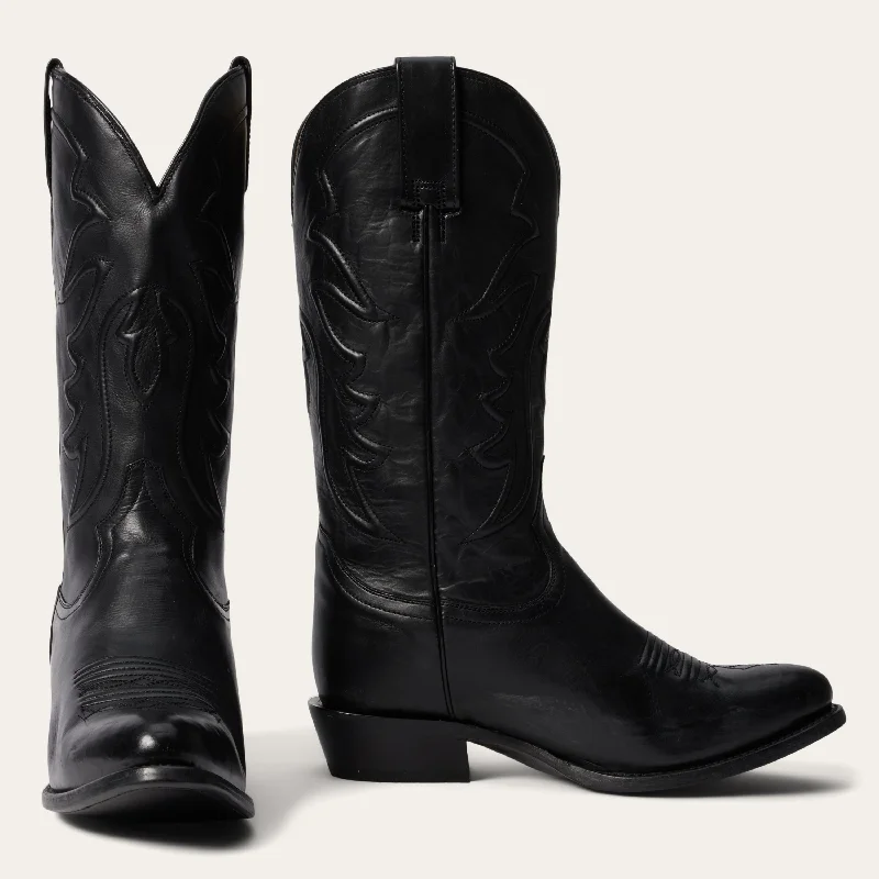 Ames Corded & Burnished Leather Boot