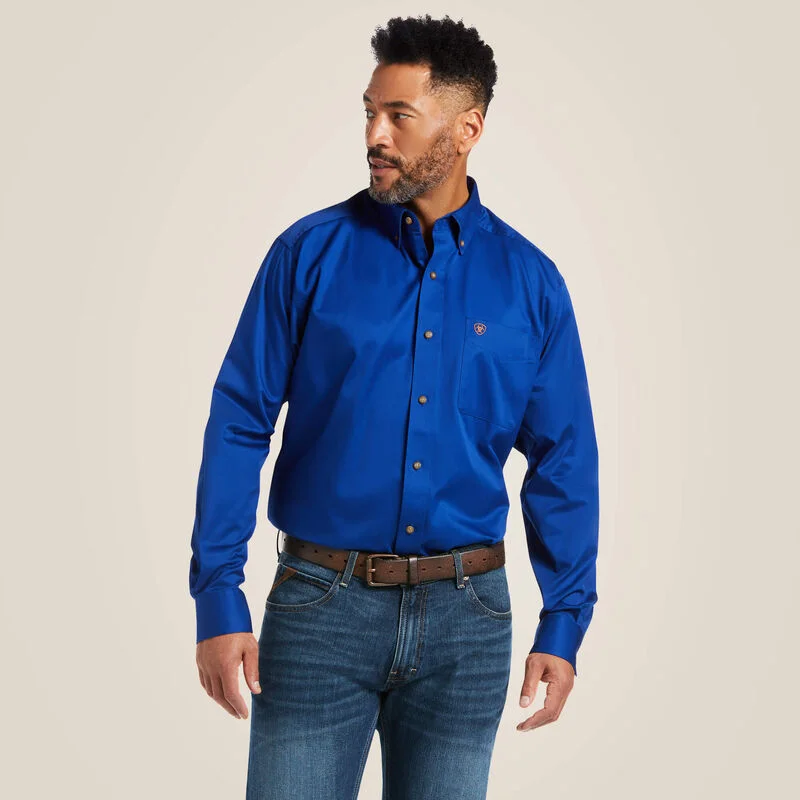 Ariat® Men's Classic Fit Western Shirt - Ultramarine