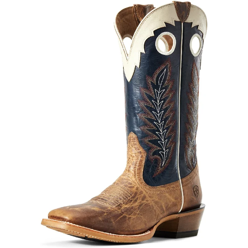 Men's western boots with a distressed leather finish for a rugged lookAriat Men's Real Deal Boot Men's western boots with a distressed leather finish for a rugged lookAriat Men's Real Deal Boot